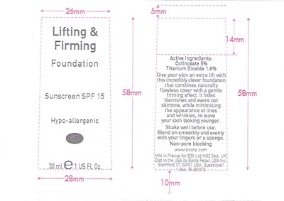 Lifting And Firming Fdn Porcelain Bottle Labels (Lifting And Firming Fdn Porcelain Bottle Labels)